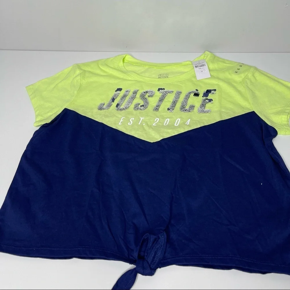 Justice lot of 4 tops size 12